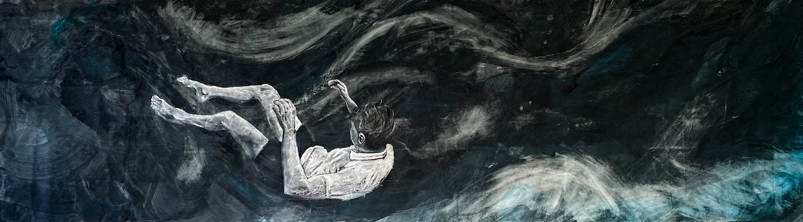 Acceptance, panoramic multimedia drawing
